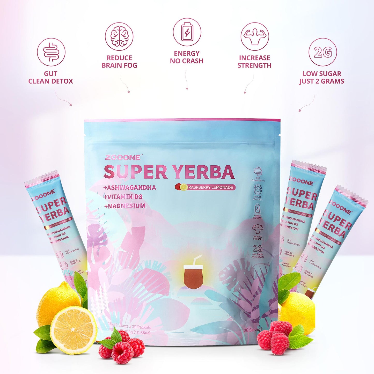 ZOOONE Super Yerba | Yerba Mate Instant Tea Powder