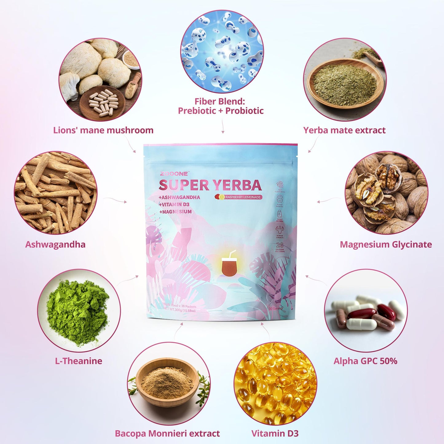 ZOOONE Super Yerba | Yerba Mate Instant Tea Powder